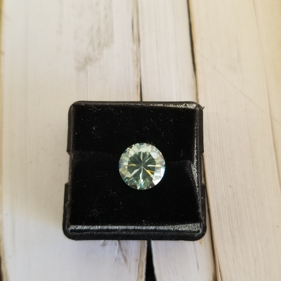 Sale! Loose green moissanite 2.5 carats plus - Picture 7 of 16